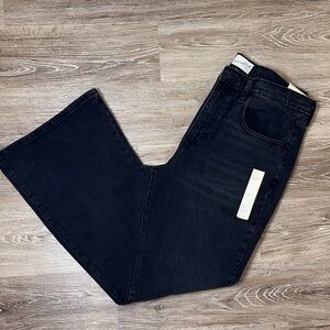 Universal Thread Regular Black High-Rise Flare Leg Jeans Size 14